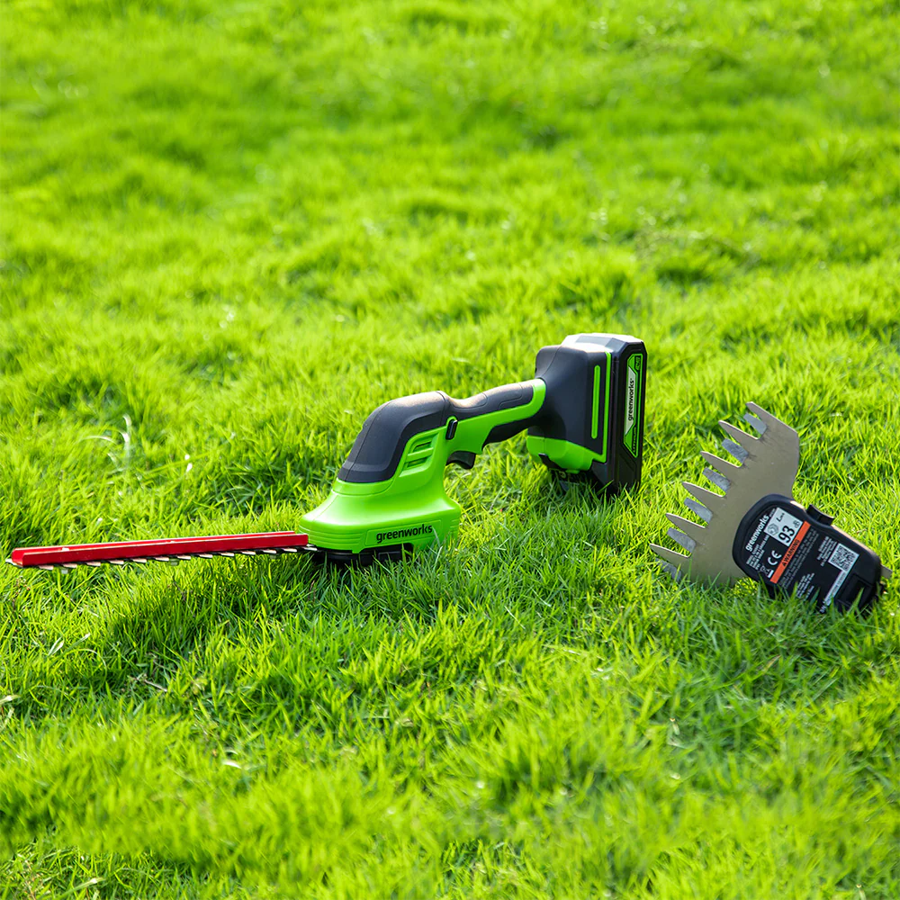POWERALL 24V Gras- und Strauchschere 2-in-1 - 2Ah Akku - Image 6