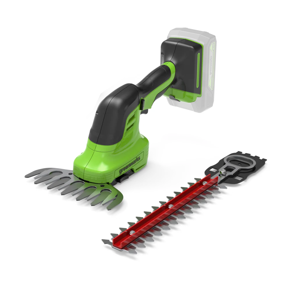 POWERALL 24V Gras- und Strauchschere 2-in-1 - Ohne Akku