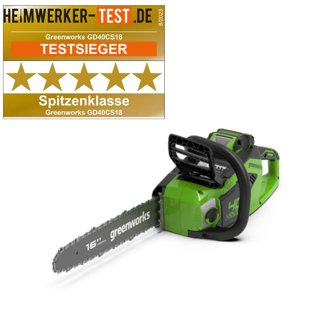 40V Kettensäge 40cm 1,8 kW - Ohne Akku - Image 2