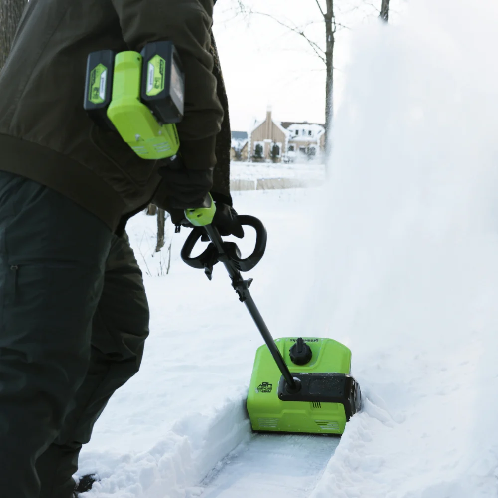 POWERALL 48V (24V x 2) Schneefräse – 2x 4Ah Akku - Image 4