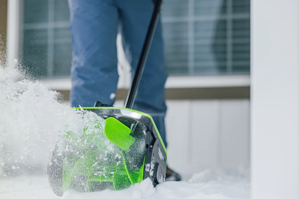 POWERALL 48V (24V x 2) Schneefräse – 2x 4Ah Akku - Image 9