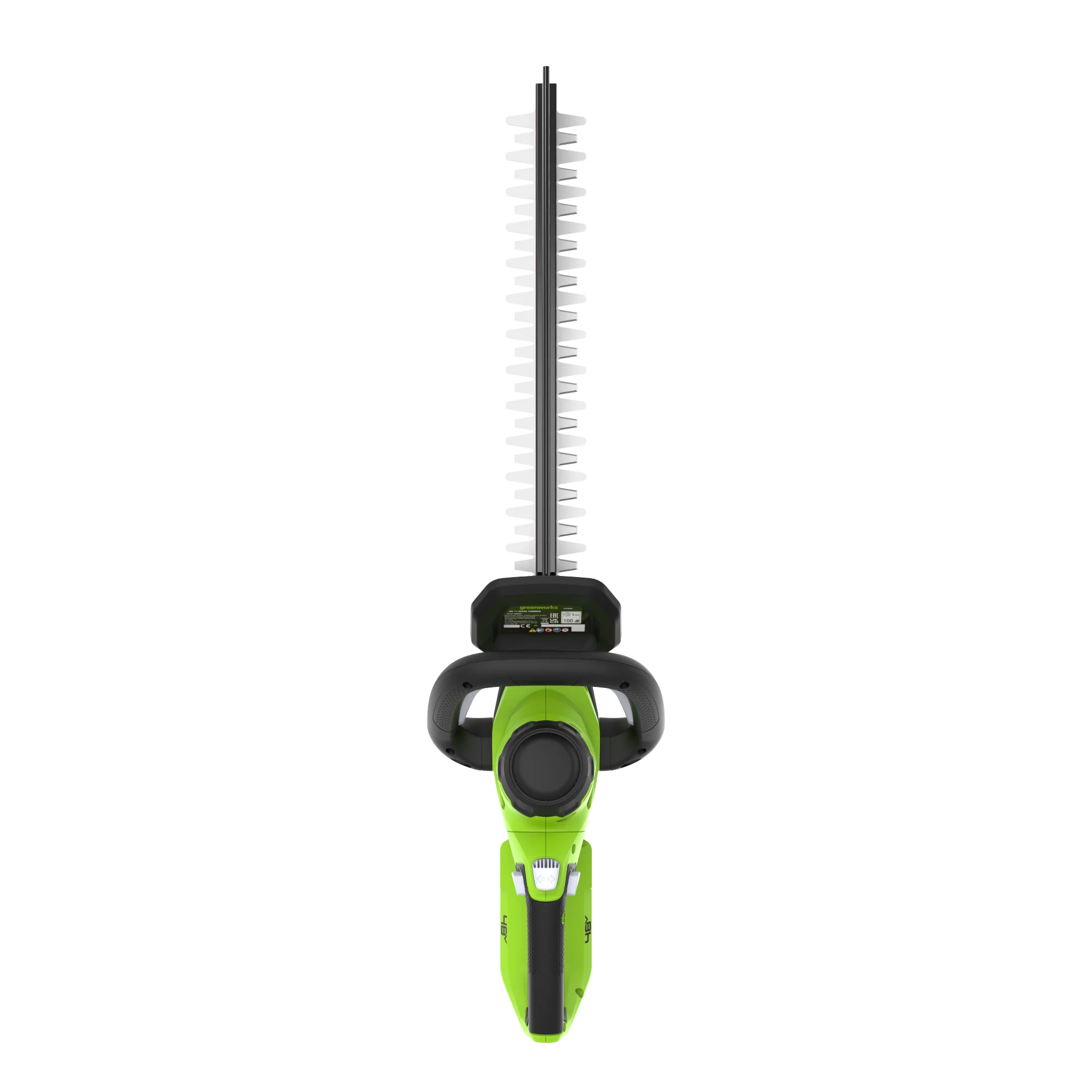 48V DVT Brushed Hedge Trimmer 51cm - Image 5