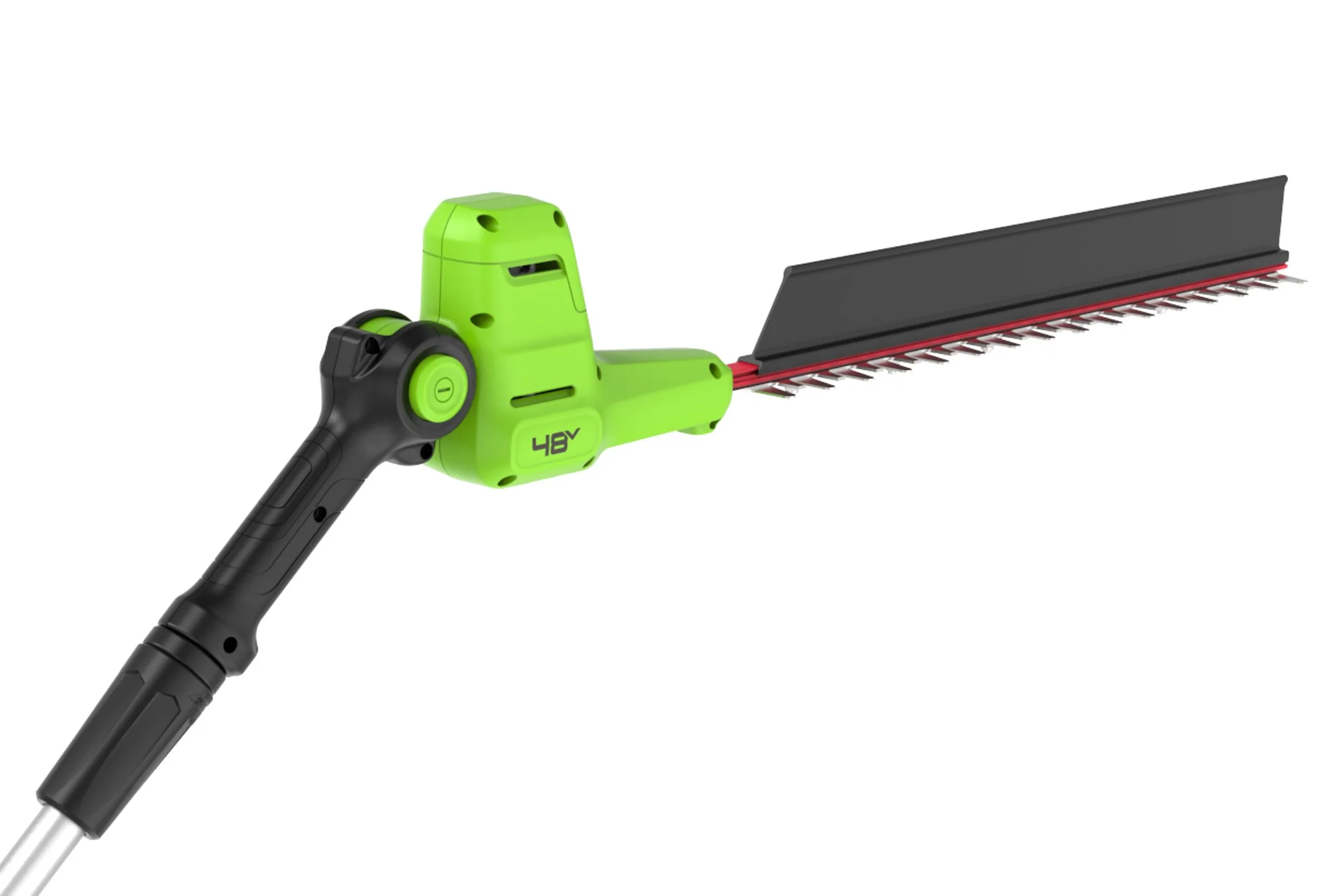 48V DVT Brushed Pole Hedge Trimmer 51cm - tool only - Image 2