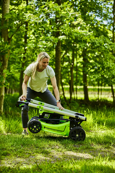 60V Rasenmäher 51cm mit Radantrieb + Freischneider 40cm Set - Image 9