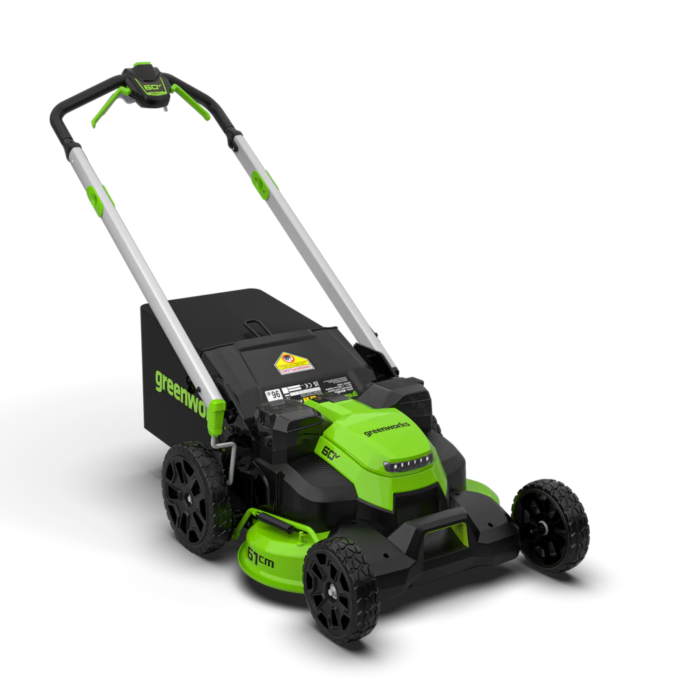 60V Rasenmäher 61cm mit Radantrieb - 2x 4Ah Akkus - Image 5