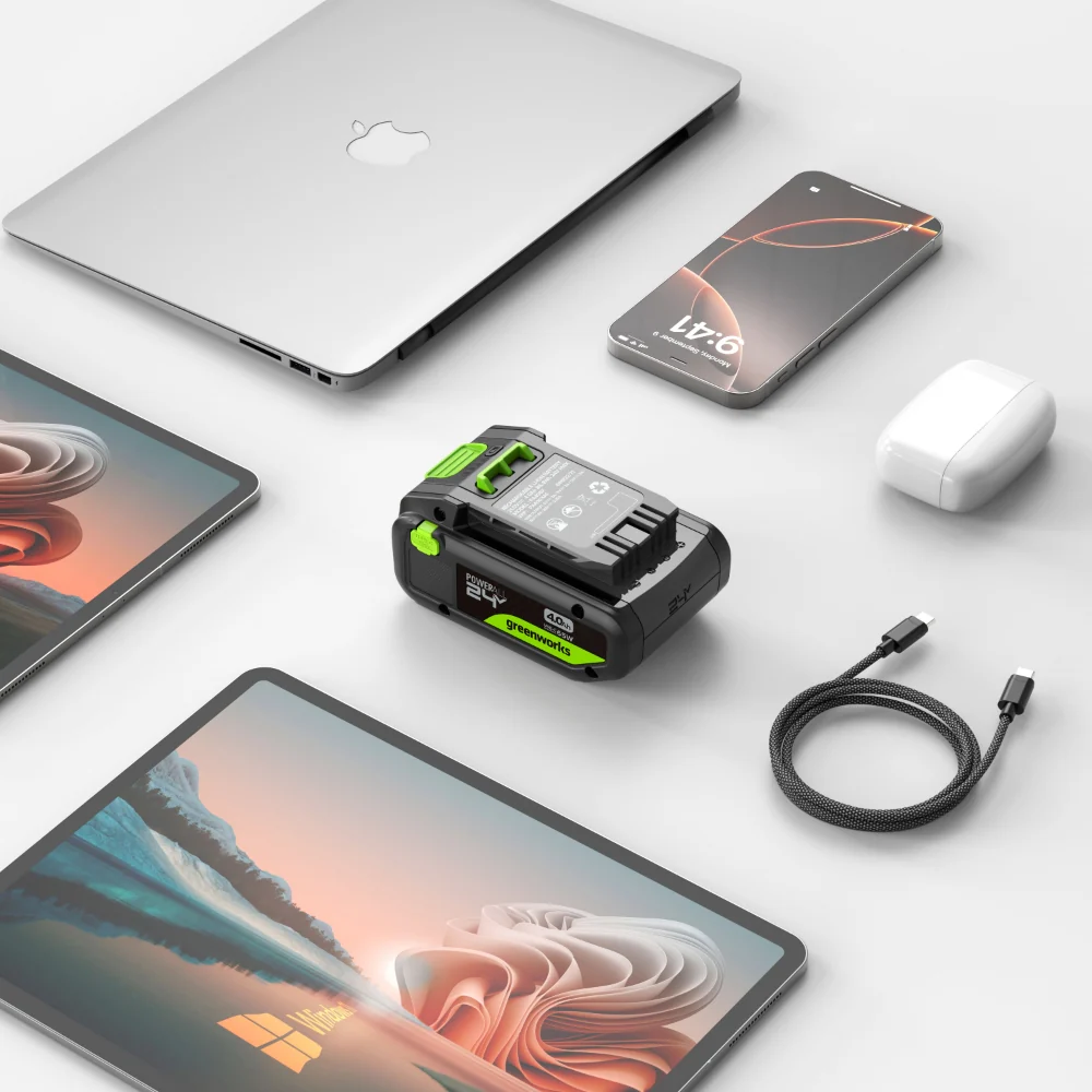 POWERALL 24V 2x USB-C Hochleistungsakkus 4Ah - Image 9